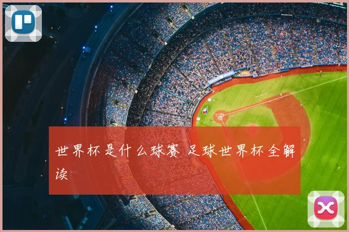 世界杯是什么球赛 足球世界杯全解读